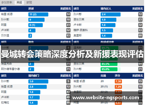 曼城转会策略深度分析及新援表现评估