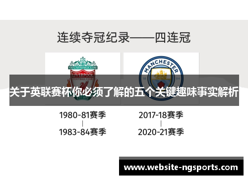 关于英联赛杯你必须了解的五个关键趣味事实解析