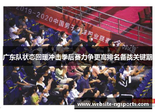 广东队状态回暖冲击季后赛力争更高排名备战关键期