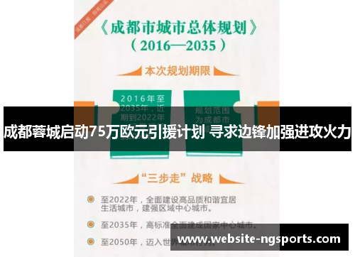 成都蓉城启动75万欧元引援计划 寻求边锋加强进攻火力